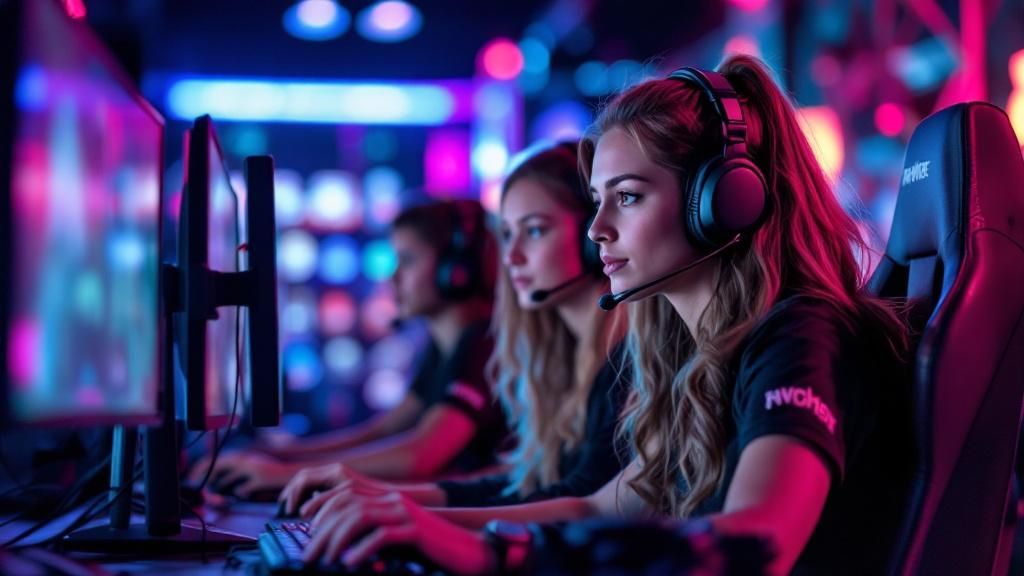 Female Participation in Competitive Gaming Tournaments Hits Record High Levels